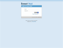 Tablet Screenshot of login.ennect.com